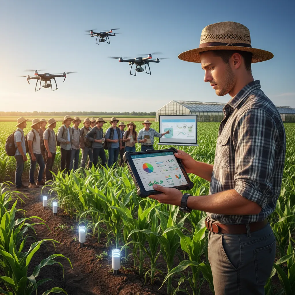 Integrating Technology and Education in Farming