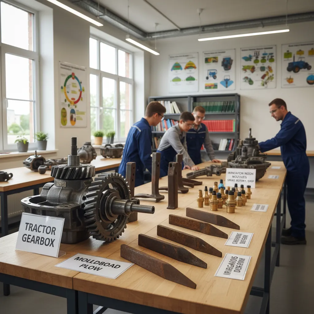 Key agricultural equipment parts for Classroom Integration