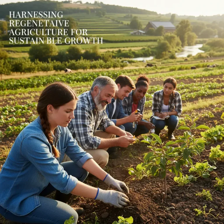 Harnessing Regenerative Agriculture for Sustainable Growth