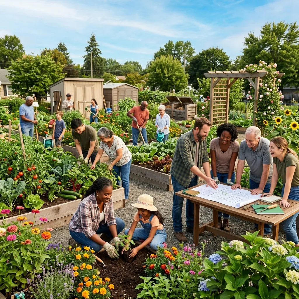 Building Community and Teamwork Through Horticulture