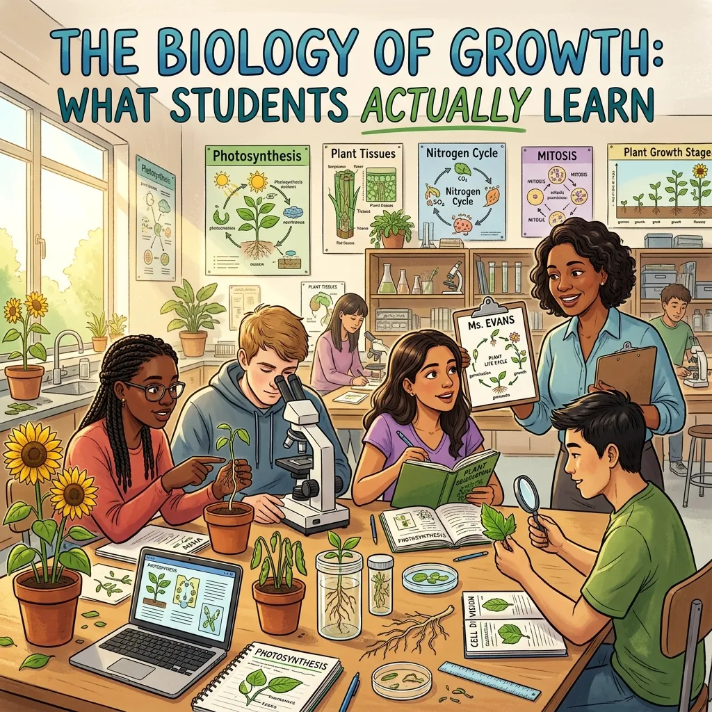 The Biology of Growth What Students Actually Learn
