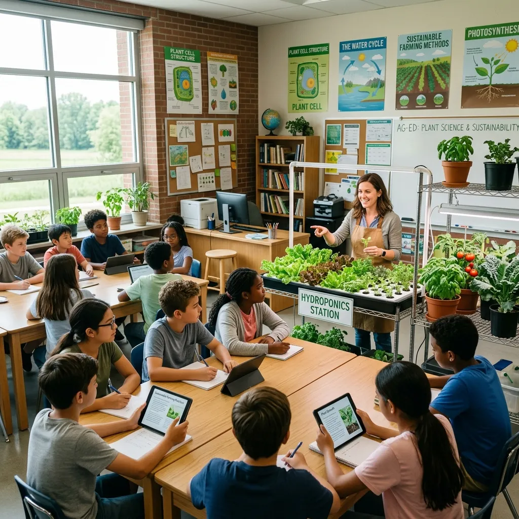 The Intersection of Agriculture and Classroom Focus