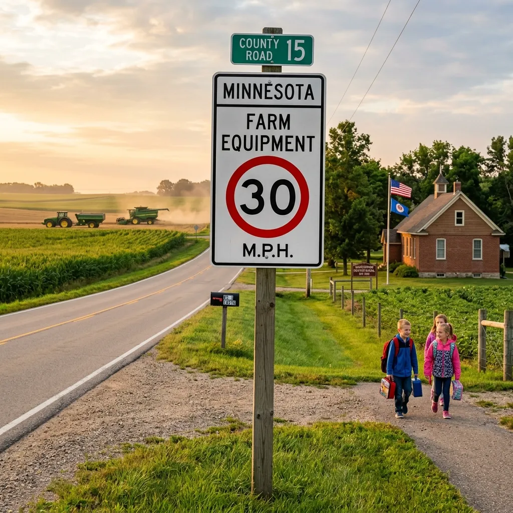 The Intersection of the Minnesota farm equipment speed limit and Education